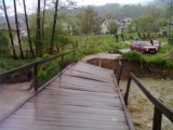 Dokanj, Tuzla - voda oštetila drveni most